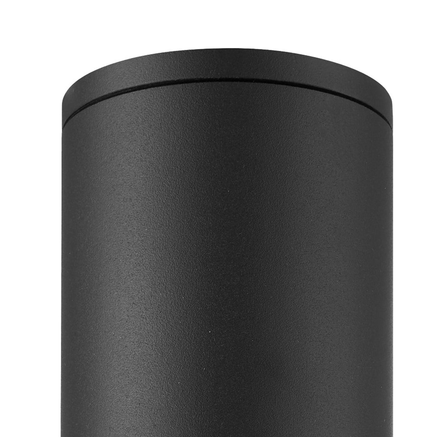 Kandanchu Short Round Ceiling Spotlight, 1 x GU10, IP54, Anthracite, 2yrs Warranty by Mantra