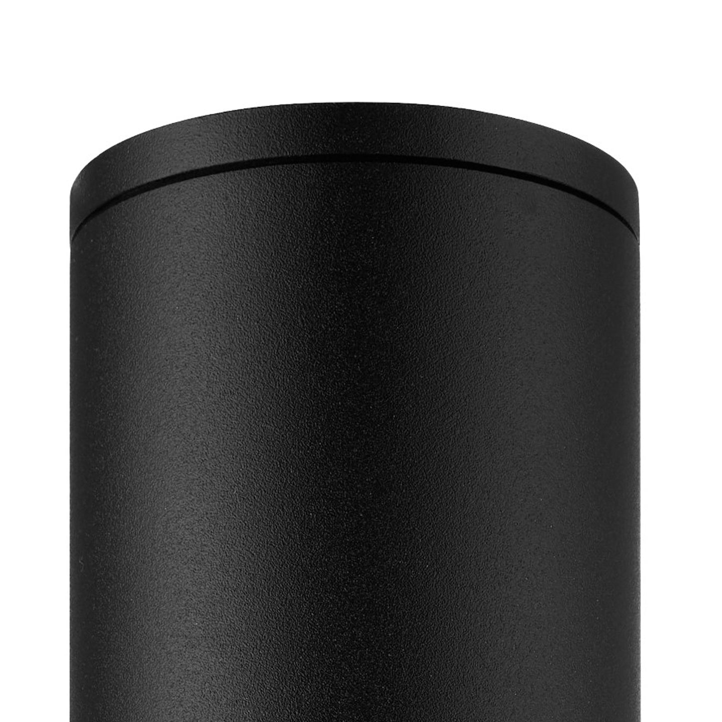 Kandanchu Short Round Ceiling Spotlight, 1 x GU10, IP54, Sand Black, 2yrs Warranty by Mantra