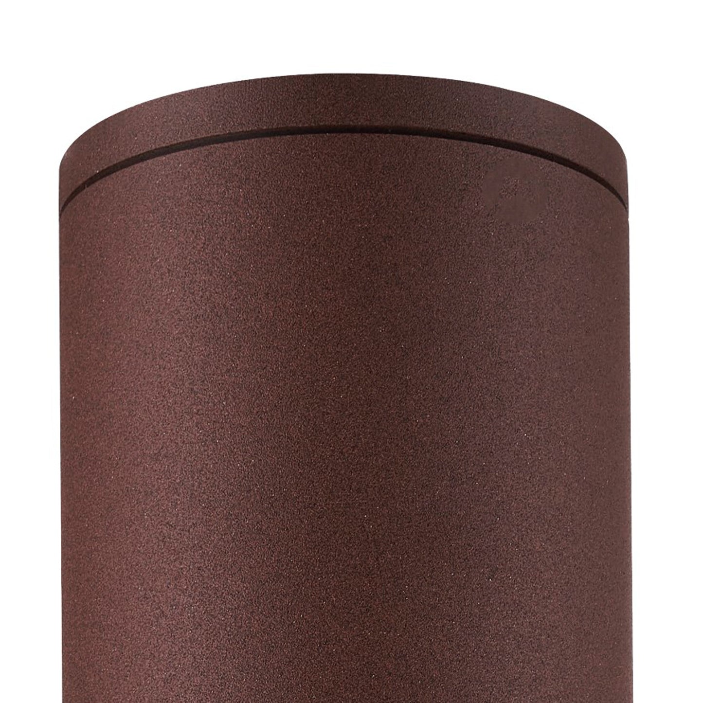 Kandanchu Short Round Ceiling Spotlight, 1 x GU10, IP54, Rust Brown, 2yrs Warranty by Mantra