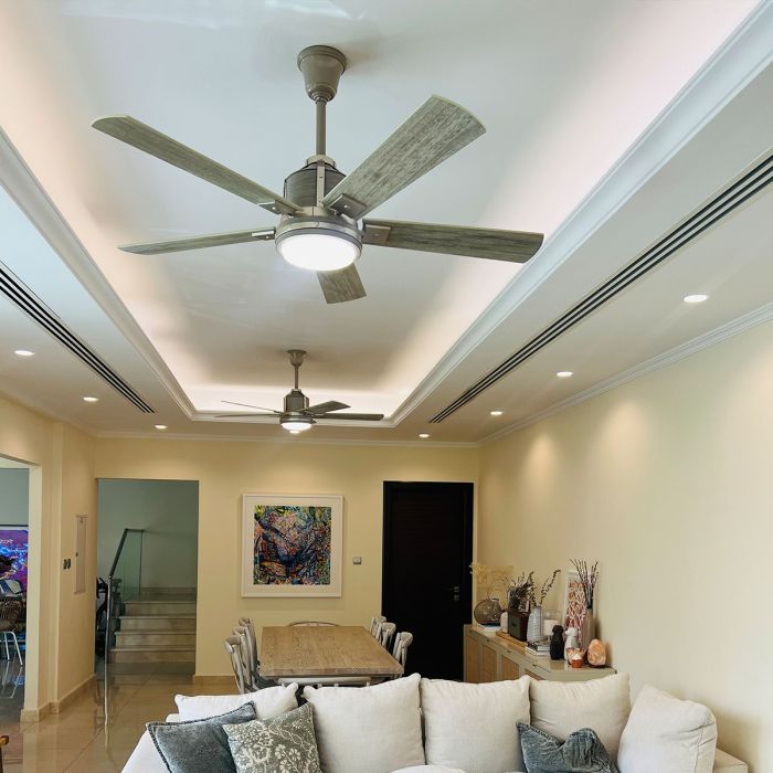 Colerne - 52in / 132cm Fan - Brushed Nickel