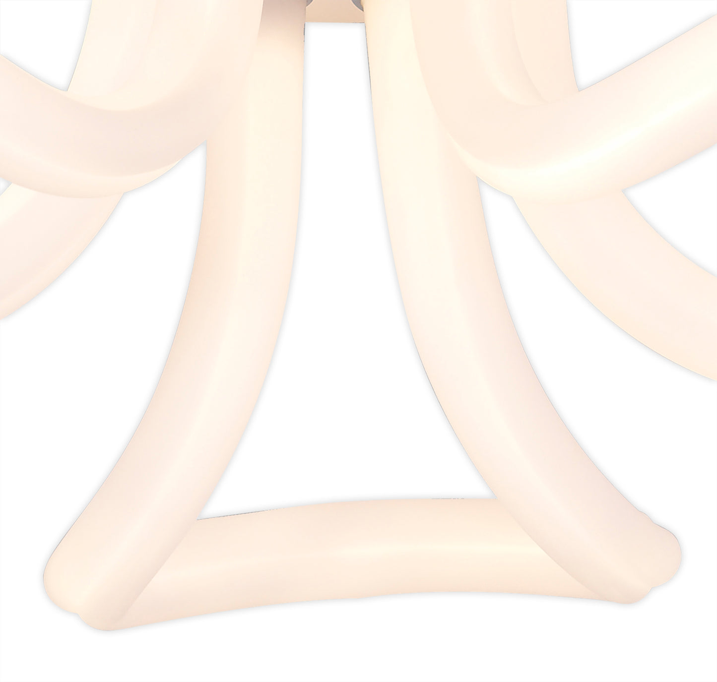 Knot II Ceiling, 40W LED, 3000K, 3000lm, IP20, Chrome, 3yrs Warranty by Mantra