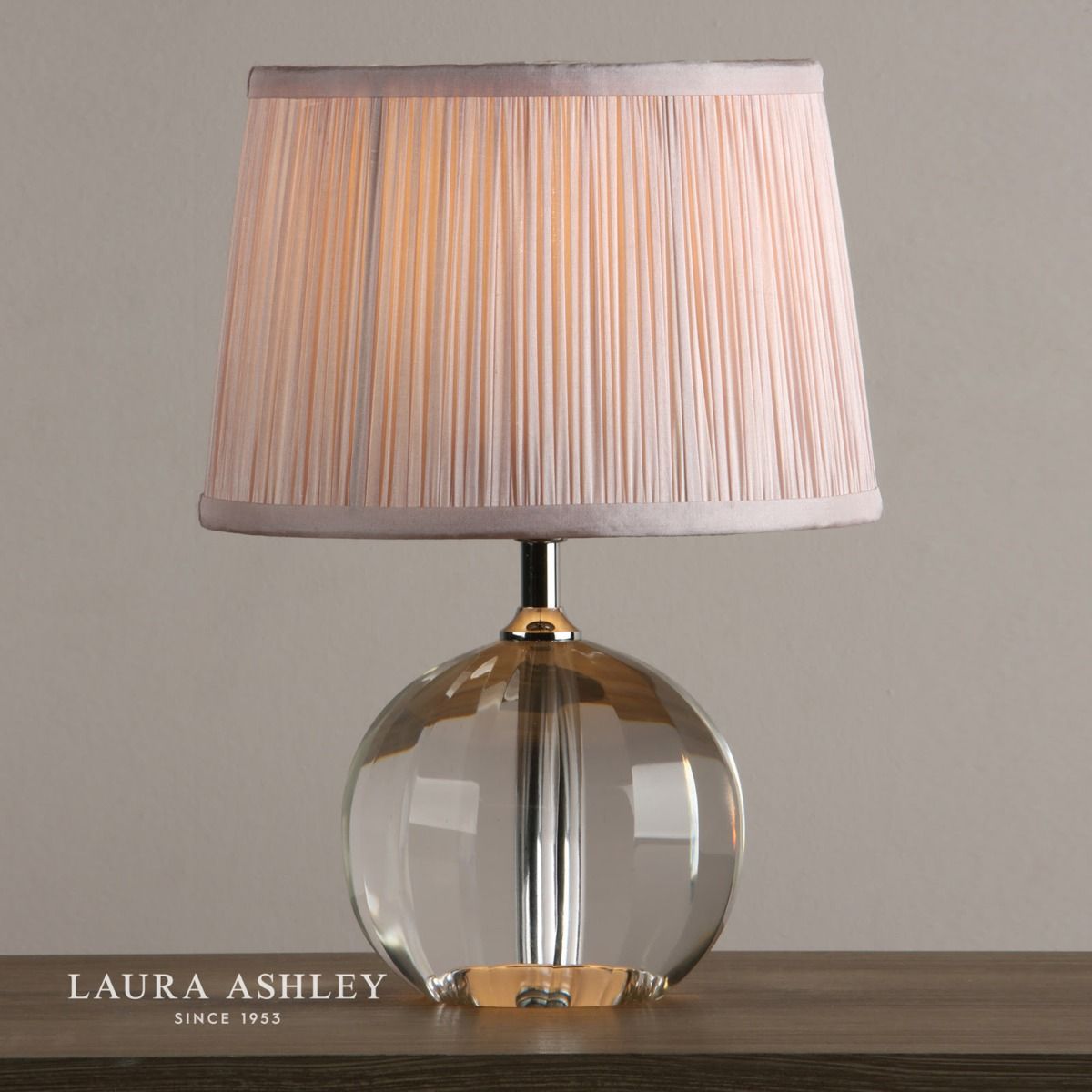 Laura Ashley Lydia Petite Table Lamp Cut Crystal Glass Base Only