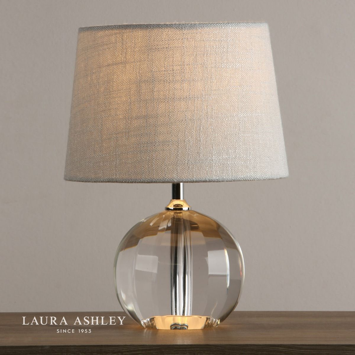 Laura Ashley Lydia Petite Table Lamp Cut Crystal Glass Base Only