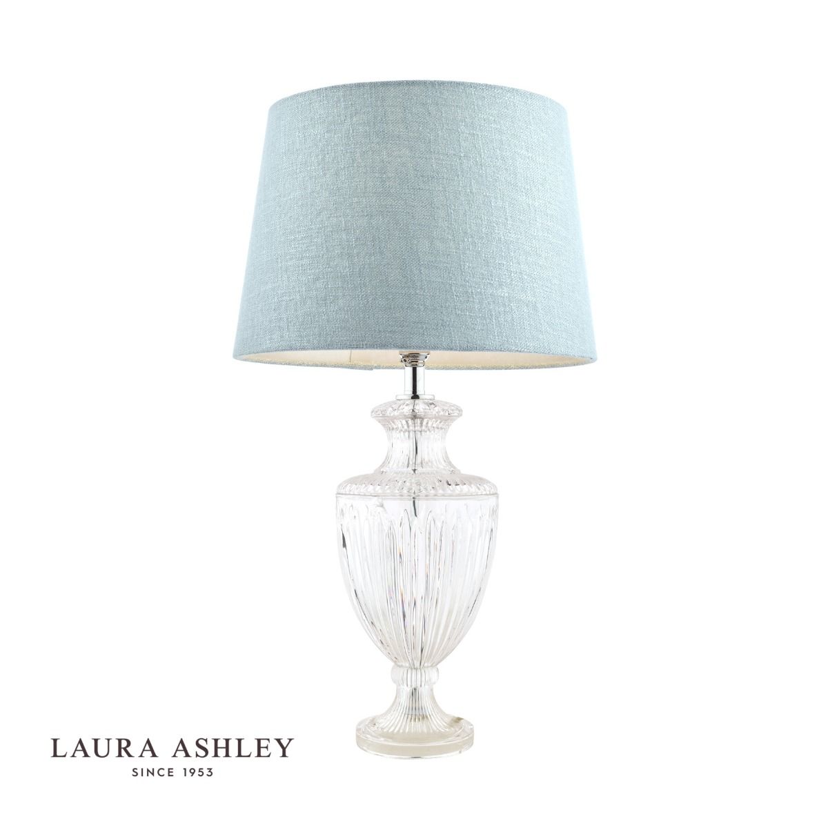 Laura Ashley Meredith Large Table Lamp Cut Glass Crystal Base Only