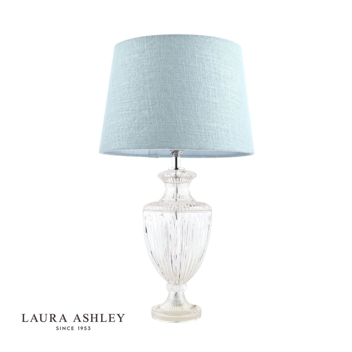 Laura Ashley Meredith Large Table Lamp Cut Glass Crystal Base Only