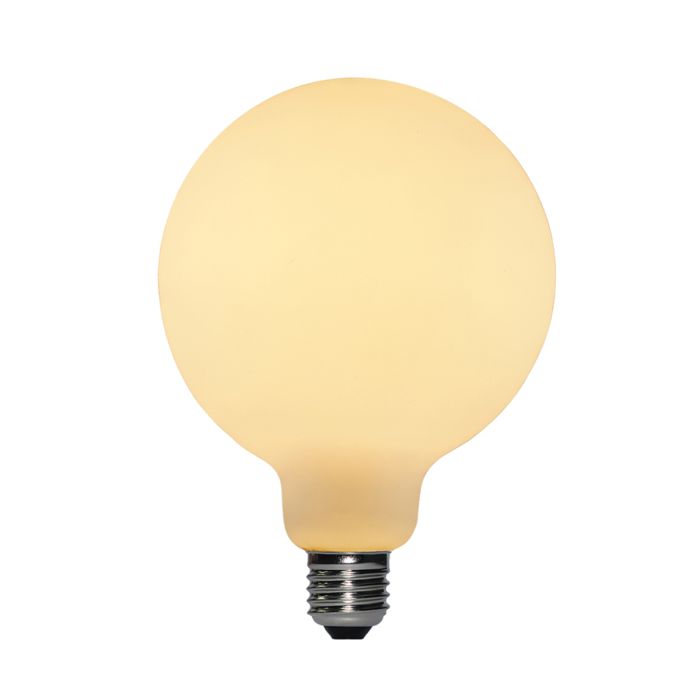 Large White Globe LED E27 Lamp - Opal