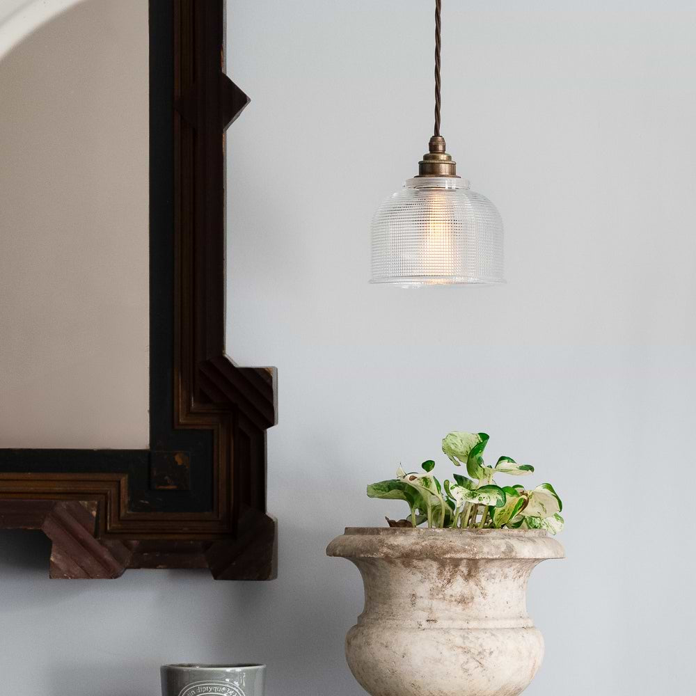 Bronte Prismatic Glass Pendant Light