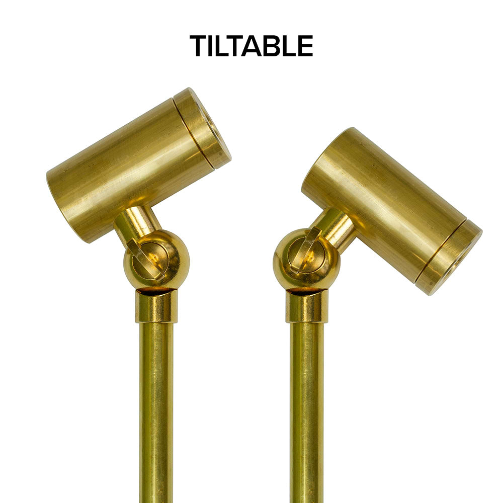 Soho Lighting Chelsea IP68 Solid Brass Spike Light 24V DC 4000K with 2 Metre Cable