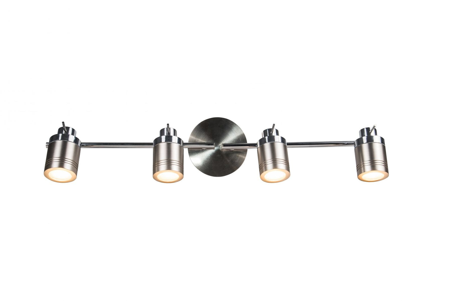 Luxo 4 Light Spotlight Bar Satin Chrome