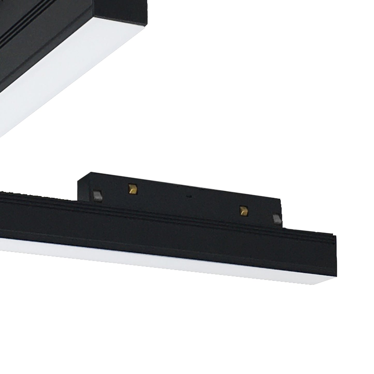 Magneto Corner Light Diffuser Triac Dimmable, 330x330mm,16W LED, 3000K, 1280lm, Black, 3yrs Warranty by Mantra