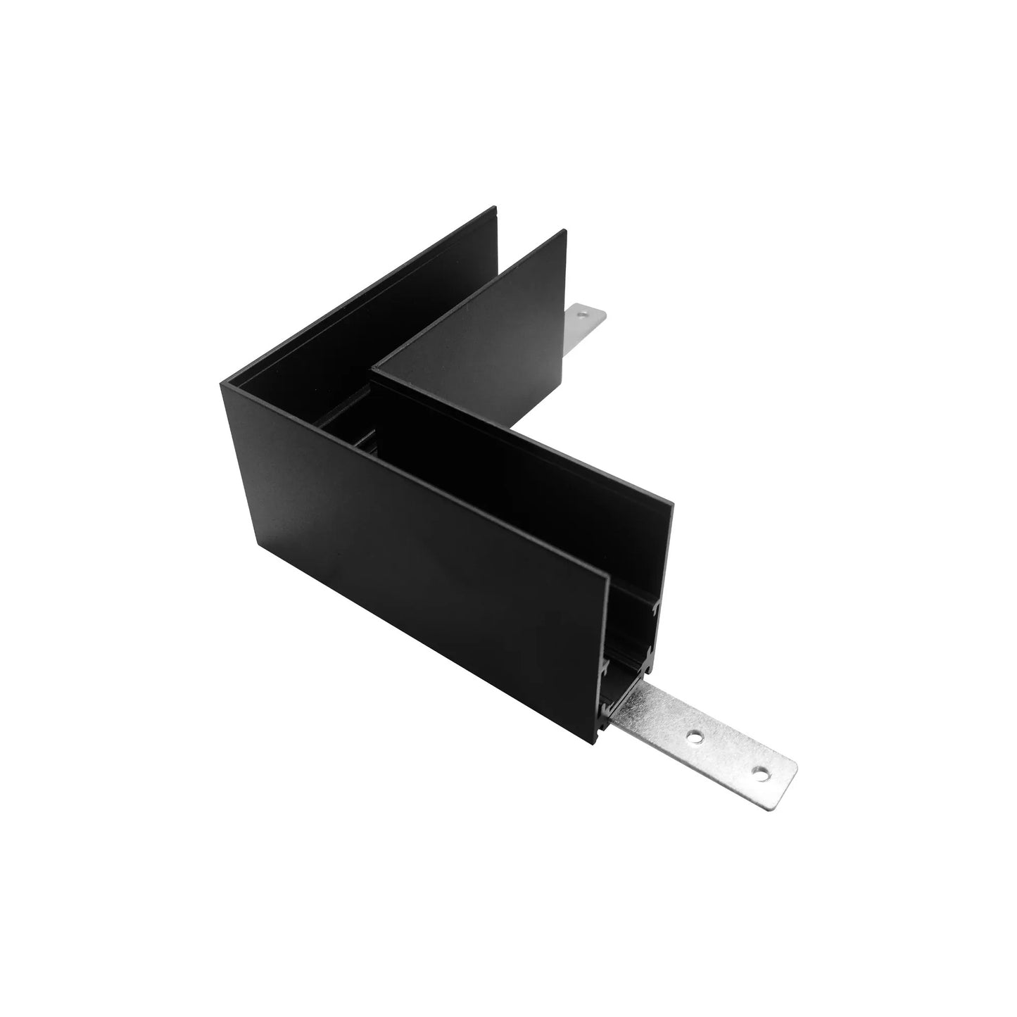 Magneto Deep 3 Connector Surface L-Joint 90º, Black For M8371 & M8372 by Mantra