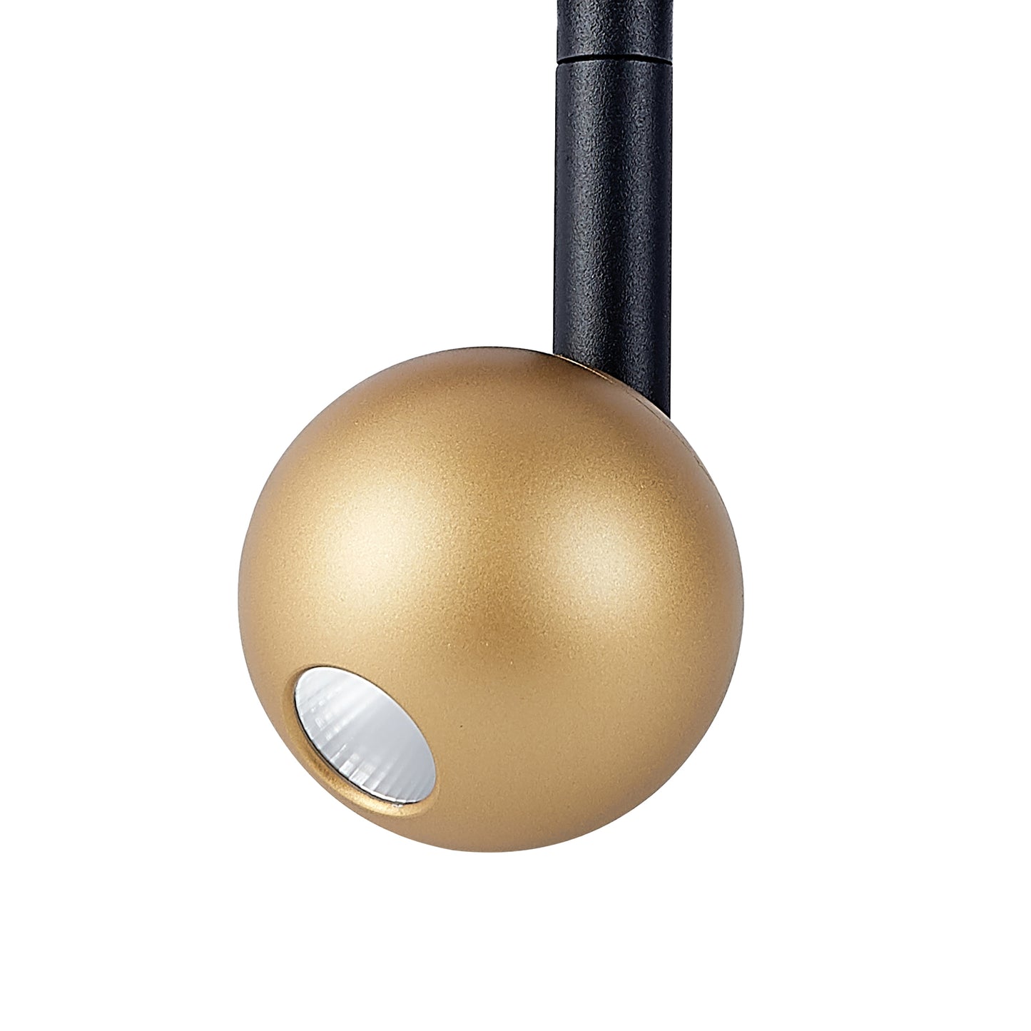 Magneto Track Ball Spotlight, 7W LED, 3000K, 560lm, Gold/Black, 3yrs Warranty by Mantra