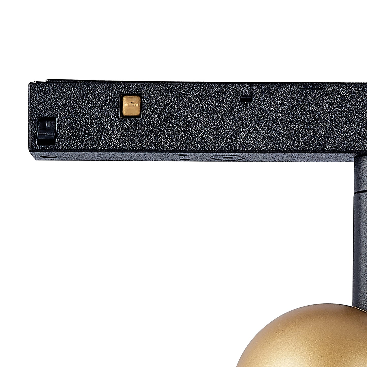 Magneto Track Ball Spotlight Triac Dimmable, 7W LED, 3000K, 560lm, Gold/Black, 3yrs Warranty by Mantra
