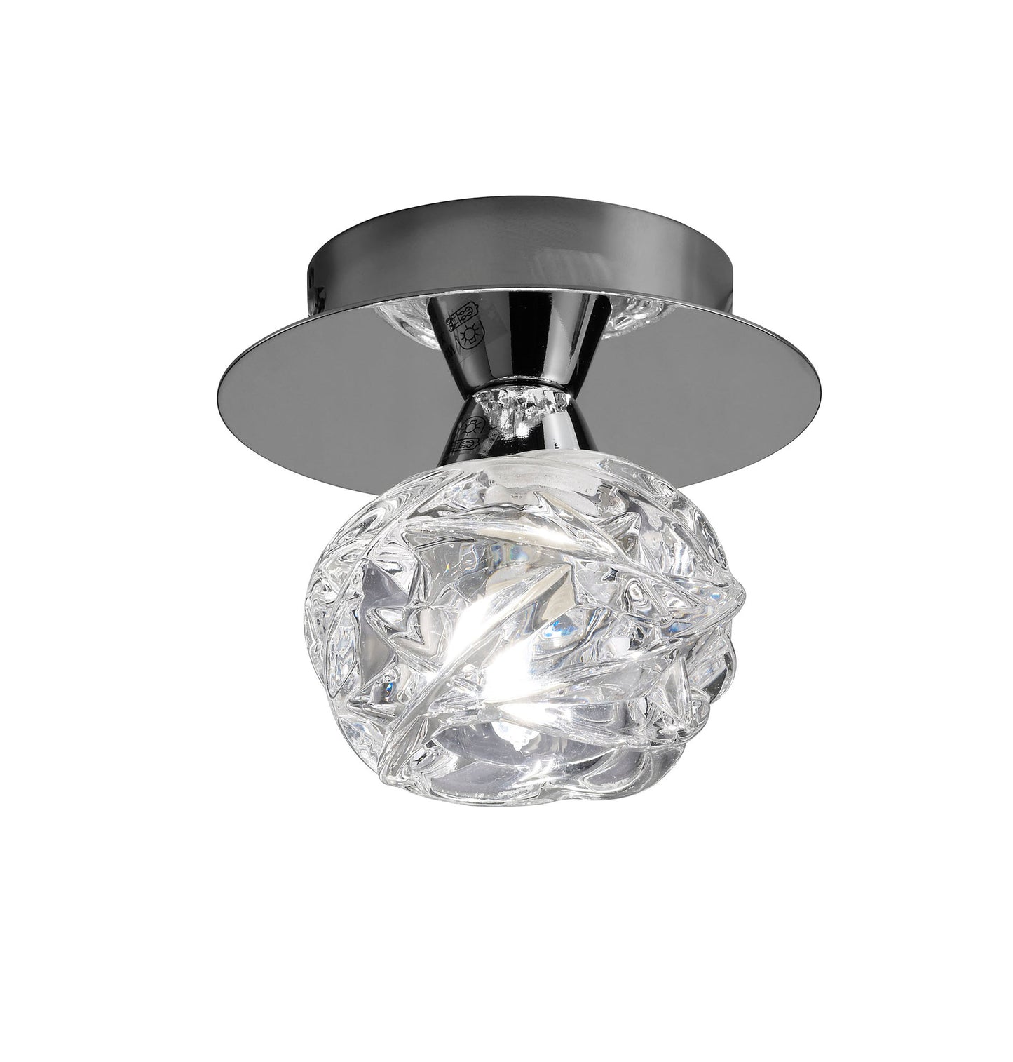 Maremagnum Ceiling 1 Light G9, Polished Chrome by Mantra