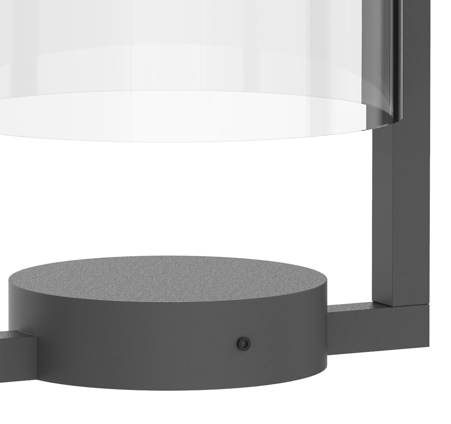 Maya Pedestal Lamp, 1 x E27, IP54, Anthracite, 2yrs Warranty by Mantra