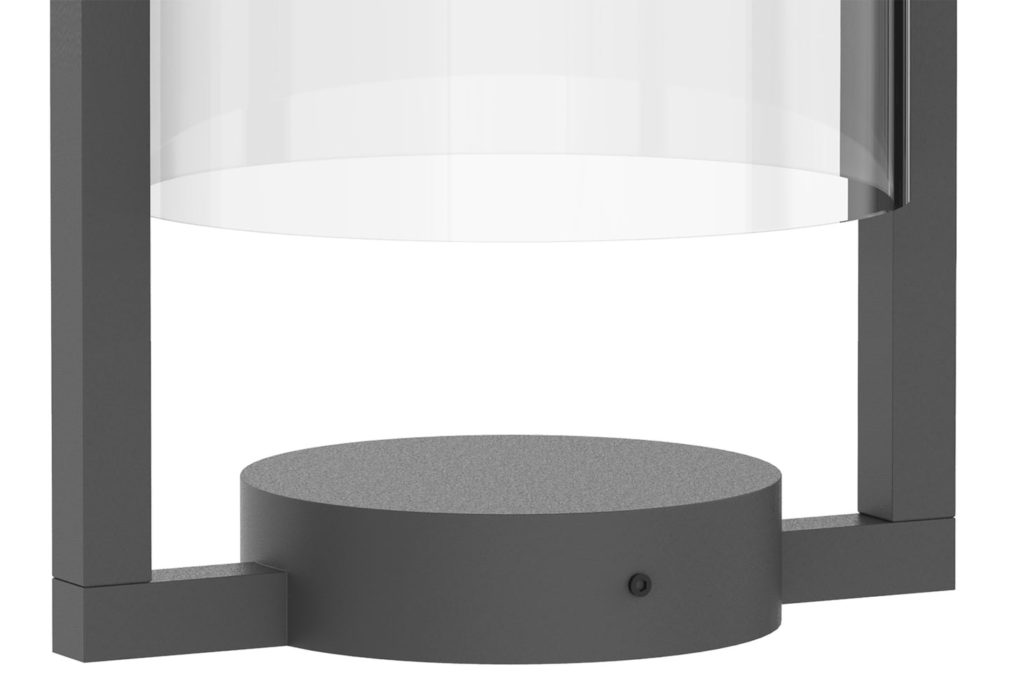 Maya Pedestal Lamp, 1 x E27, IP54, Anthracite, 2yrs Warranty by Mantra