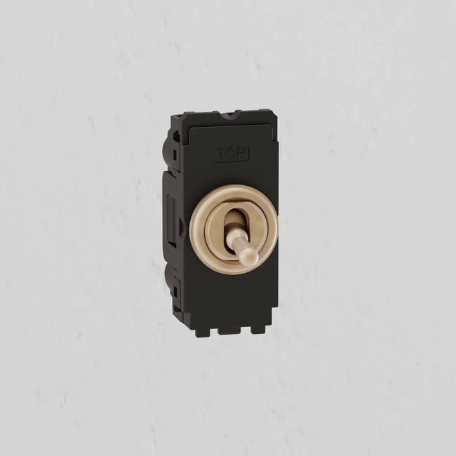 Corston 2 way Switch Antique Brass