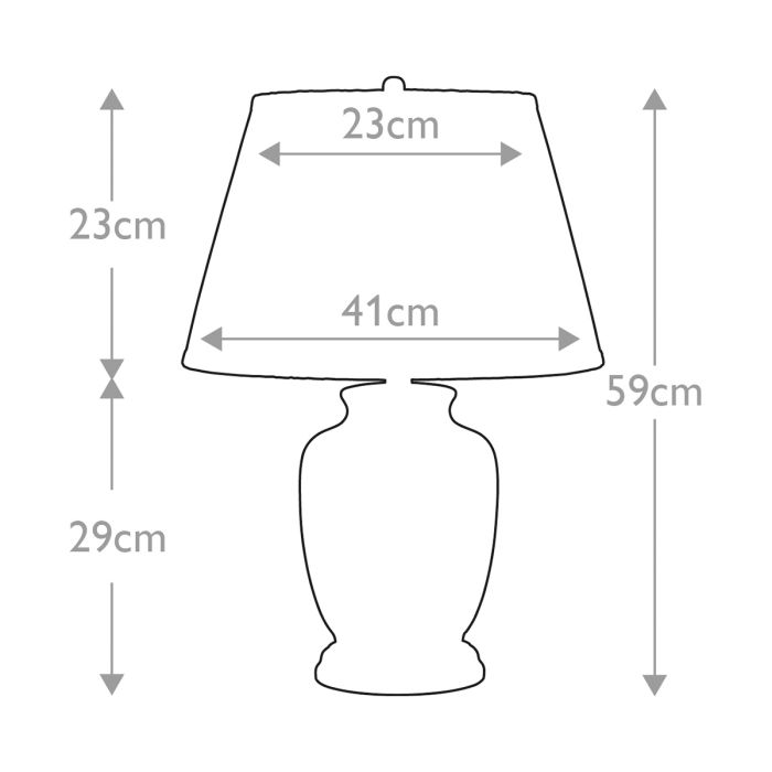 Morris 1 Light Small Table Lamp - Gold and Black with Cream Shade