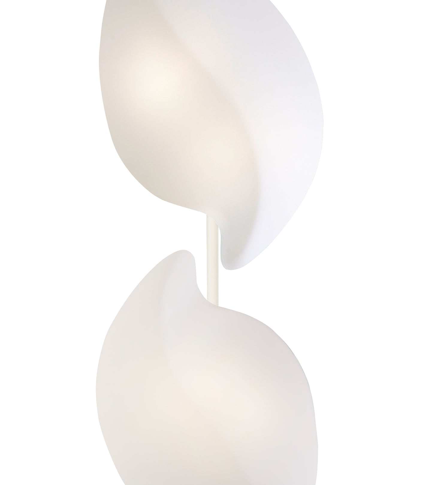 Natura Floor Lamp 4 Light E27 Outdoor IP44, Matt White/Opal White by Mantra