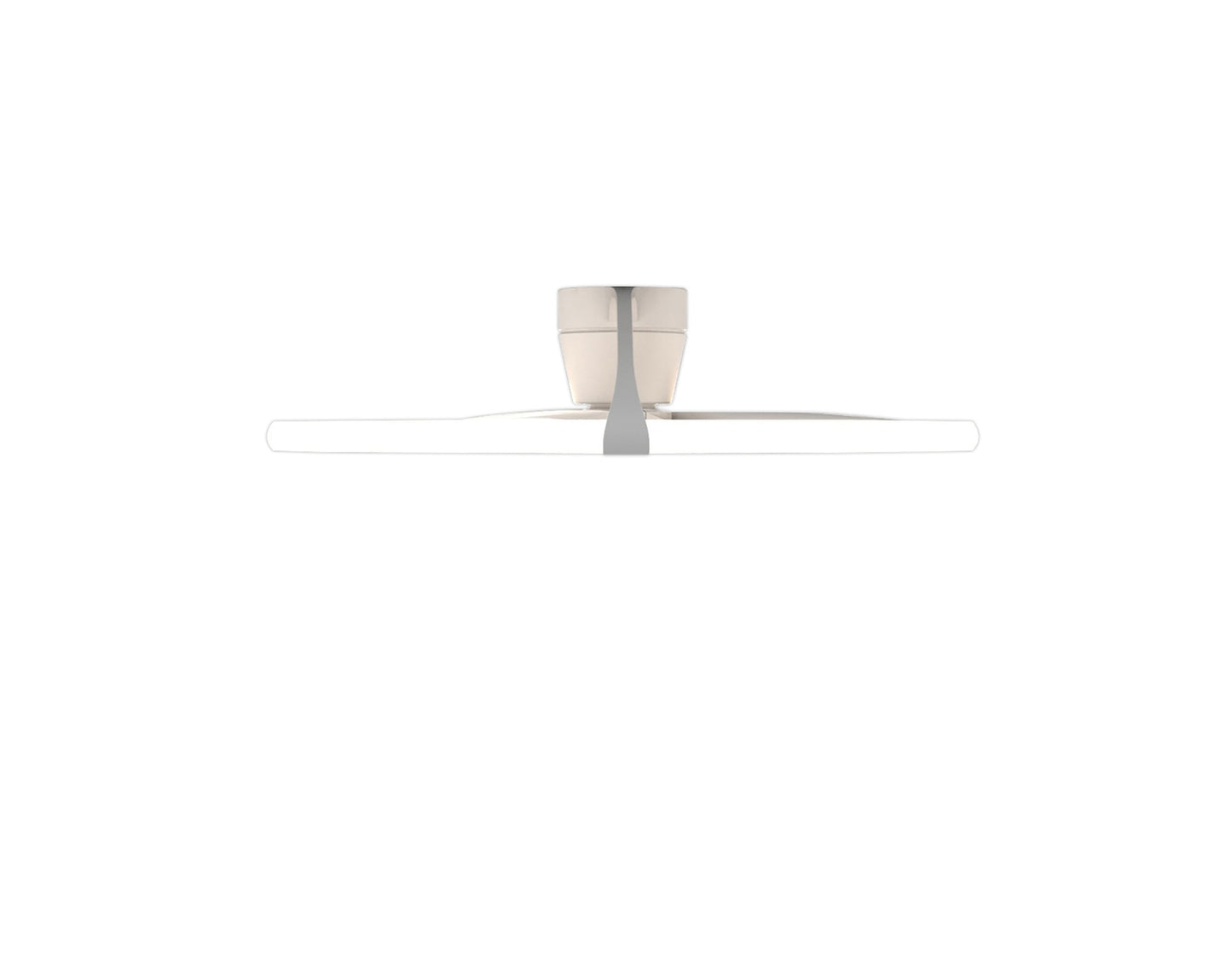 Nepal 75W LED Dimmable Ceiling Light With Built-In 35W DC Reversible Fan, White Finish c/w Remote Control, APP & Alexa/Google Voice Control, 7200lm by Mantra