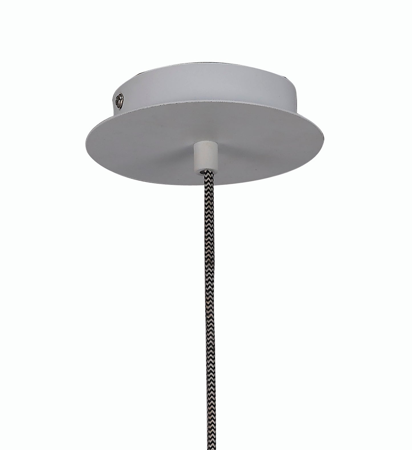 Nordica II Position Pendant 3 Light 3x23W E27, White/Beech With White Shades by Mantra