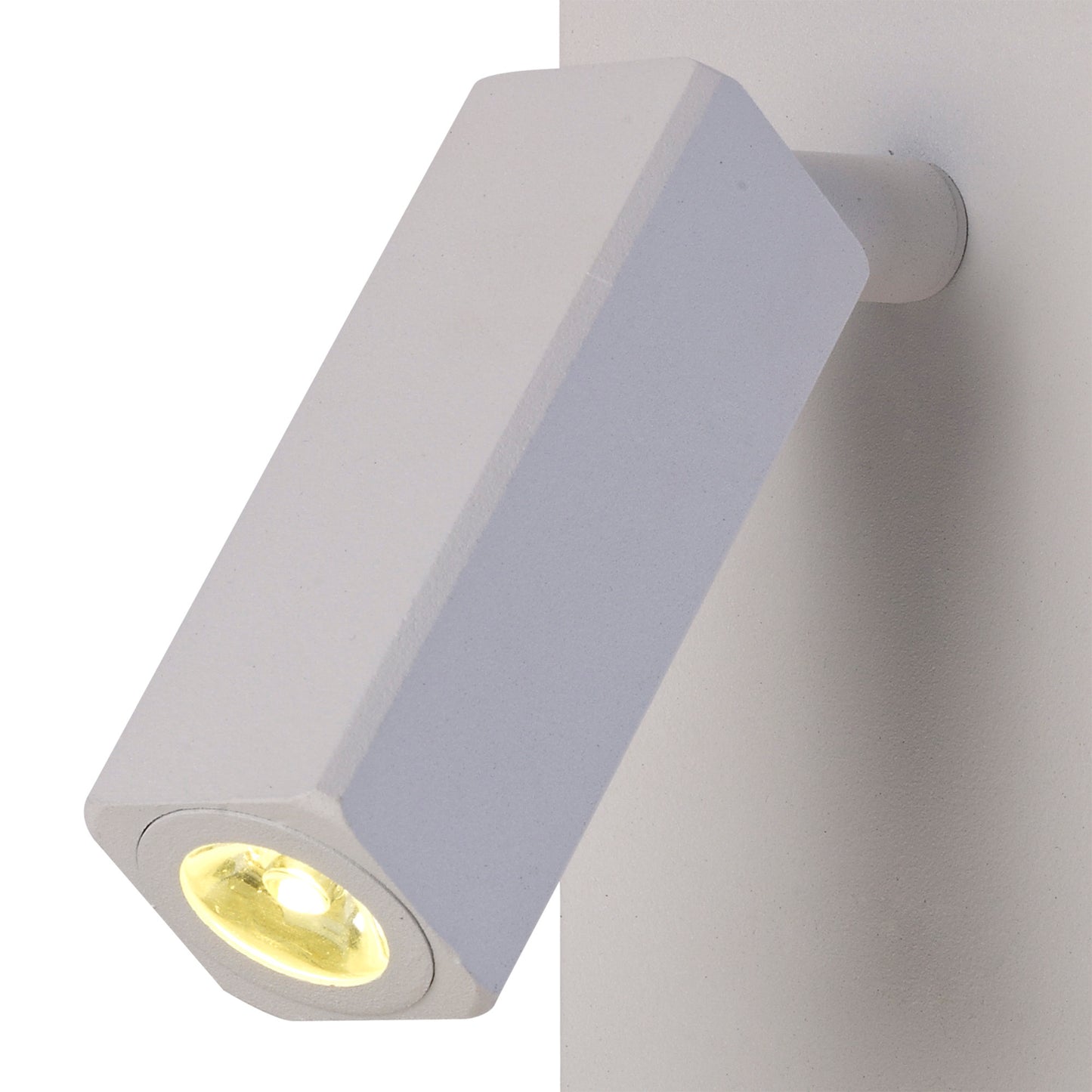 Nordica II Position Switched Wall Light With USB Socket, 180lm, 1x3W 3000K LED White/Beech, 3yrs Warranty by Mantra