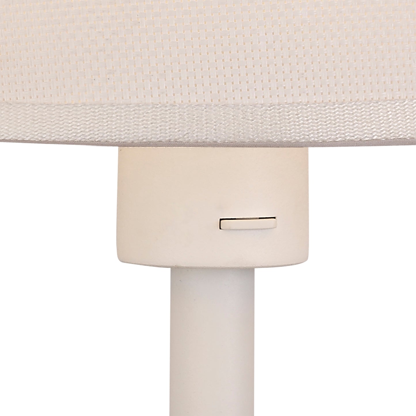 Nordica II Table Lamp With USB Socket, 1x23W E27, White/Beech With White Shade by Mantra