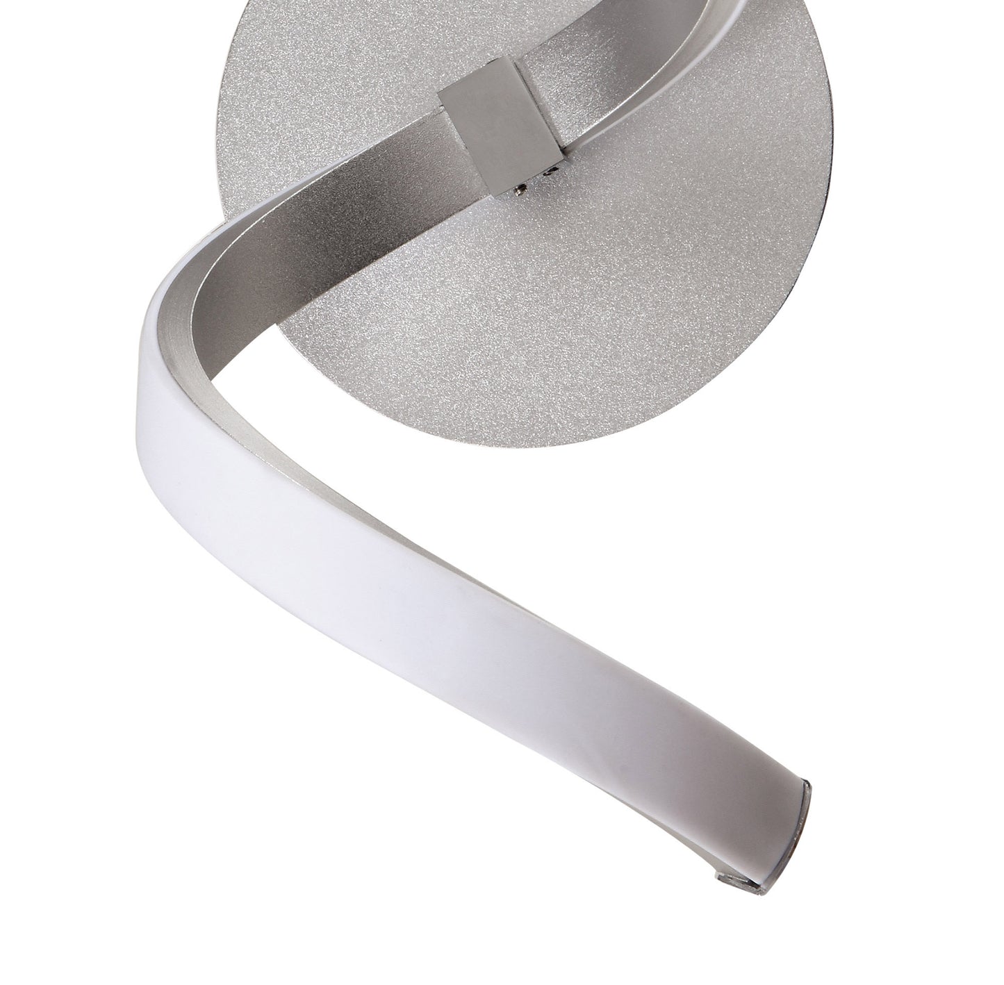 Nur Wall Lamp 10W LED 3000K, 850lm, Silver/Frosted Acrylic/Polished Chrome, 3yrs Warranty by Mantra