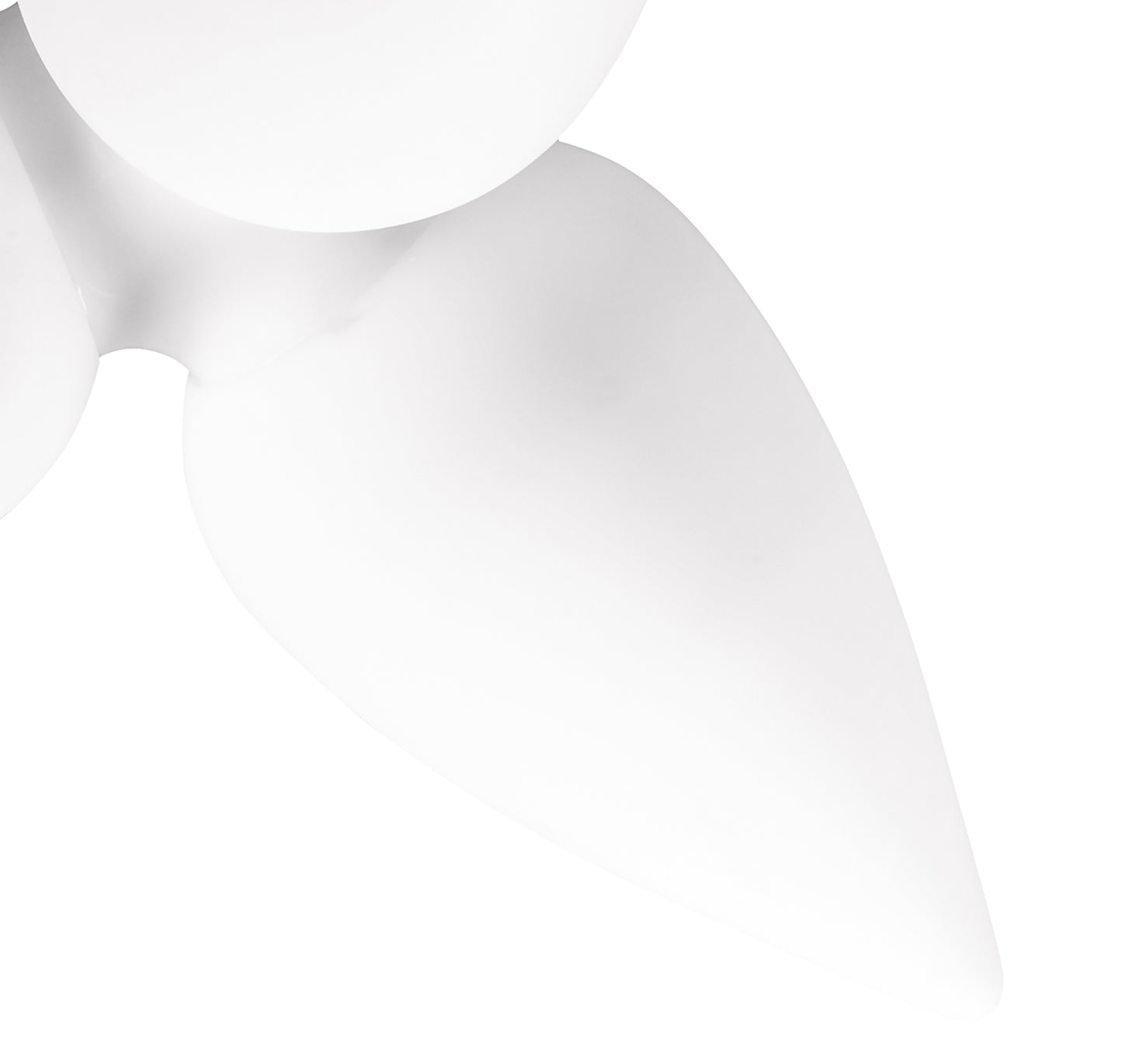 Palma Ceiling 3 Light CFL Outdoor IP44, Matt White/Opal White by Mantra