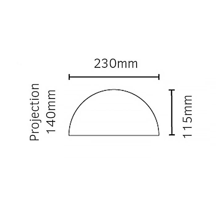 Paris 1 Light Wall Lantern - Copper