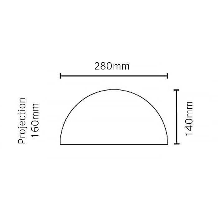 Paris 1 Light Large Wall Lantern - Black