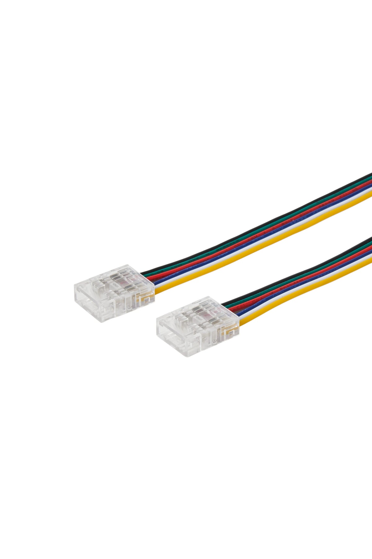 6Pin 12mm StriptoWiretoStripConnector/15cm 22 AWG wire