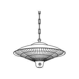 Marl - Pendant Patio Heater