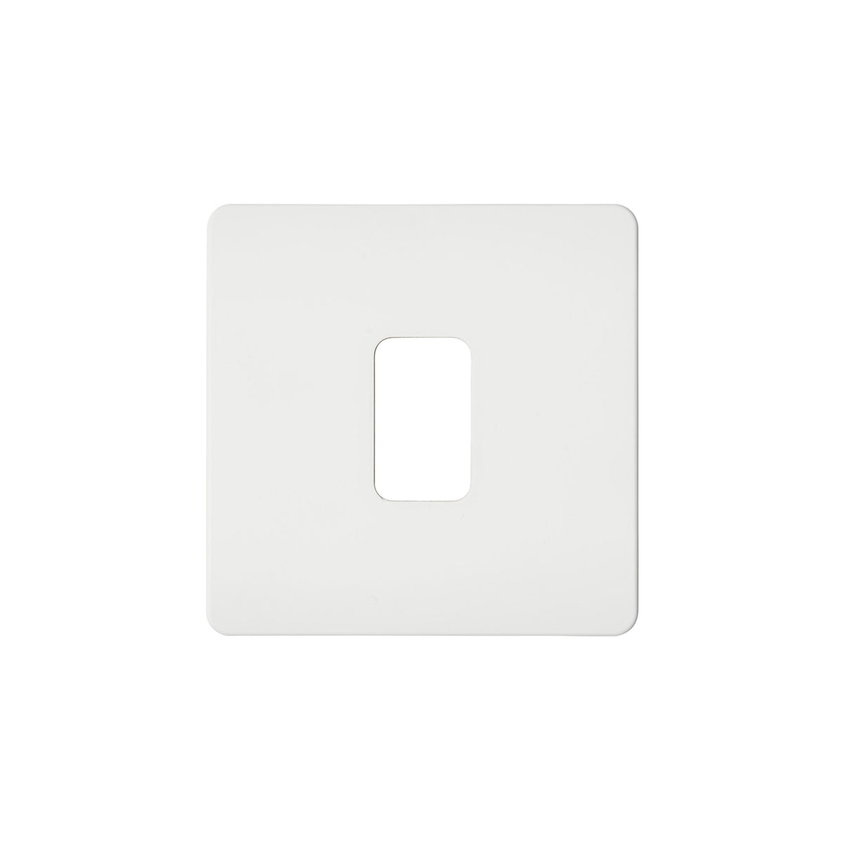 1 Gang Kinetic Switch surround For Slim Grid - White