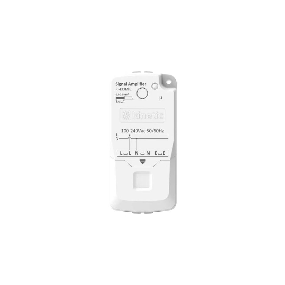 Kinetic RF Signal Booster Receiver
