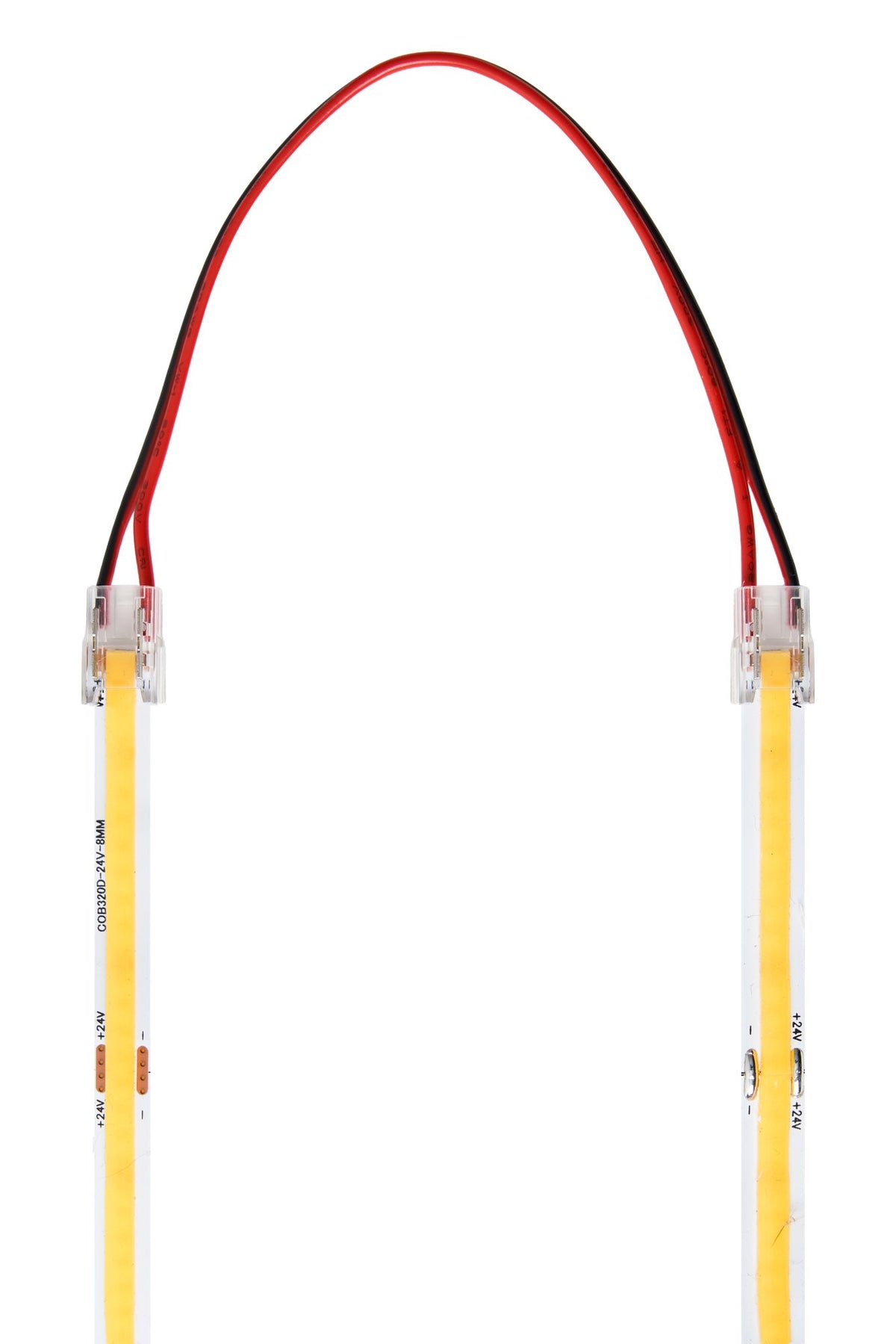 Strip To Wire to Strip Connector 2PIN 8MM PCB
