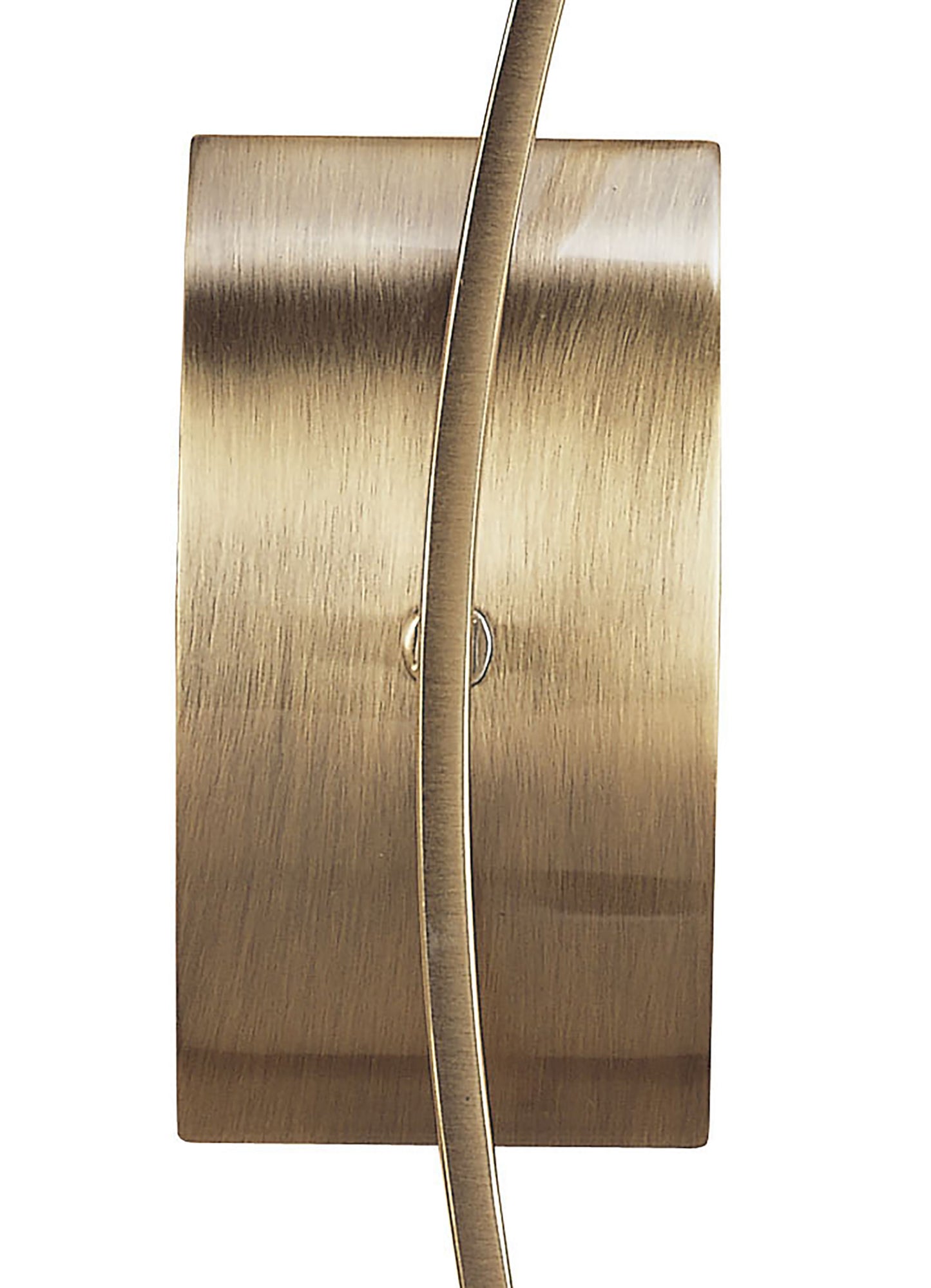 Pietra Wall Lamp Switched 1 Light G9, Antique Brass by Mantra