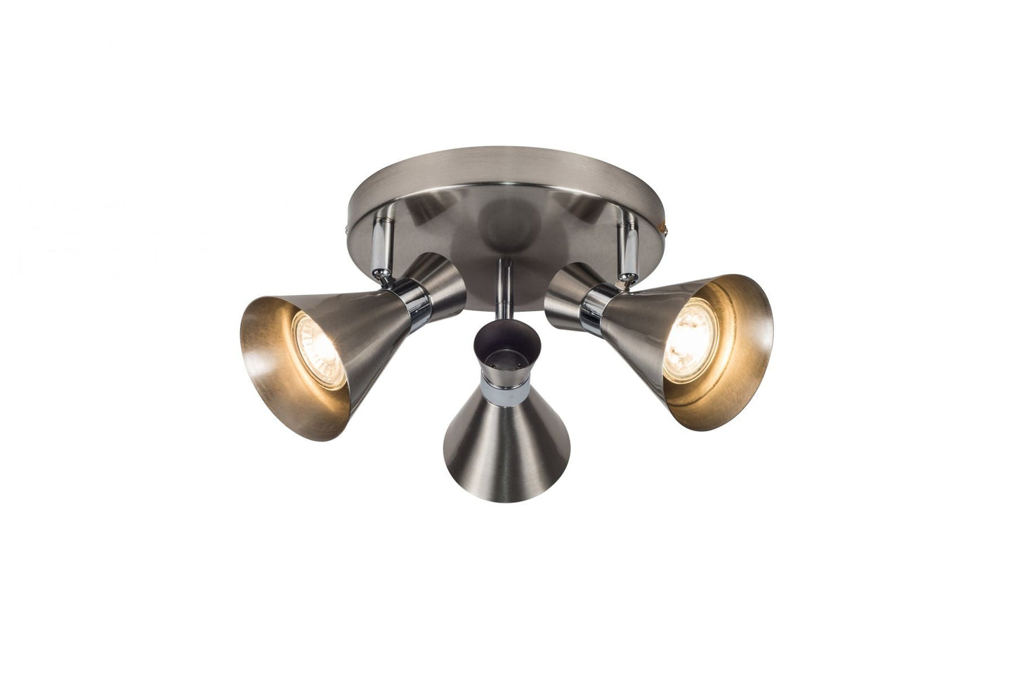 Pixar 3 Light Spotlight Satin Chrome