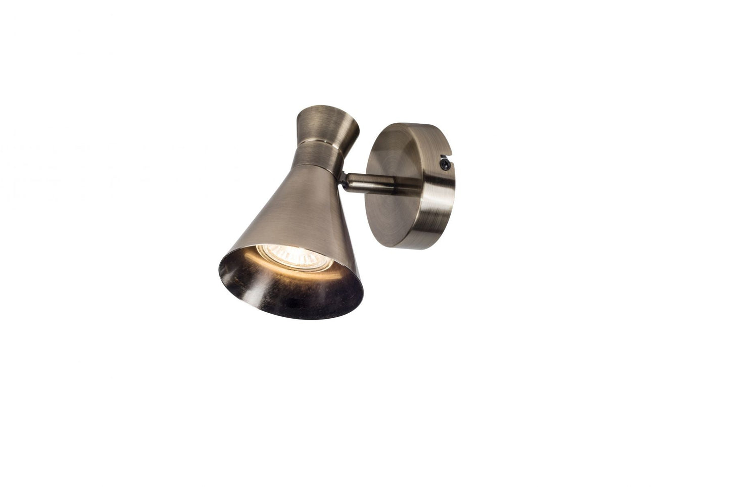 Pixar Single Spotlight Antique Brass