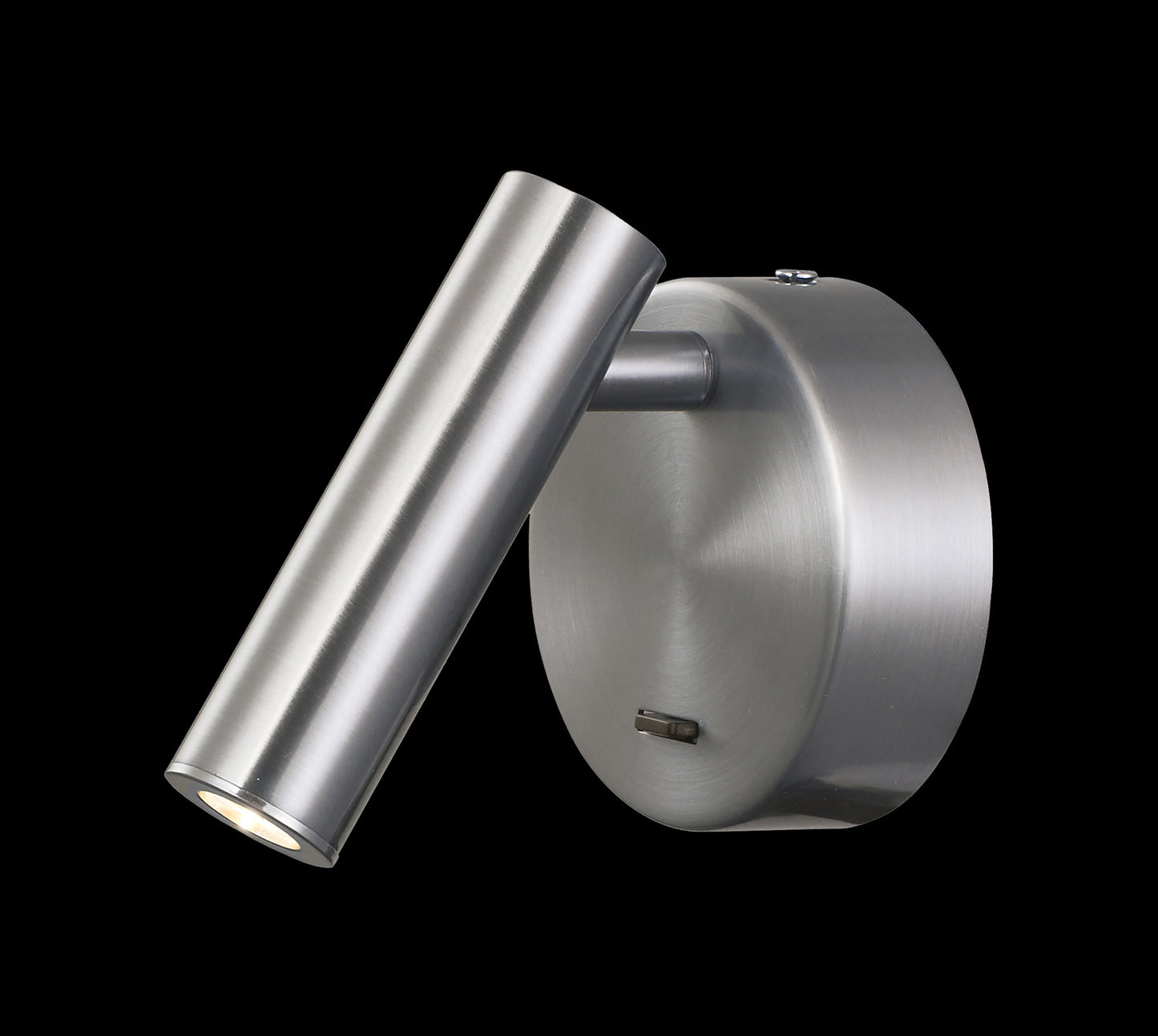 Prea Wall/Reading Light, 3W LED, 3000K, 210lm, Switched, Satin Nickel, 3yrs Warranty by Mantra