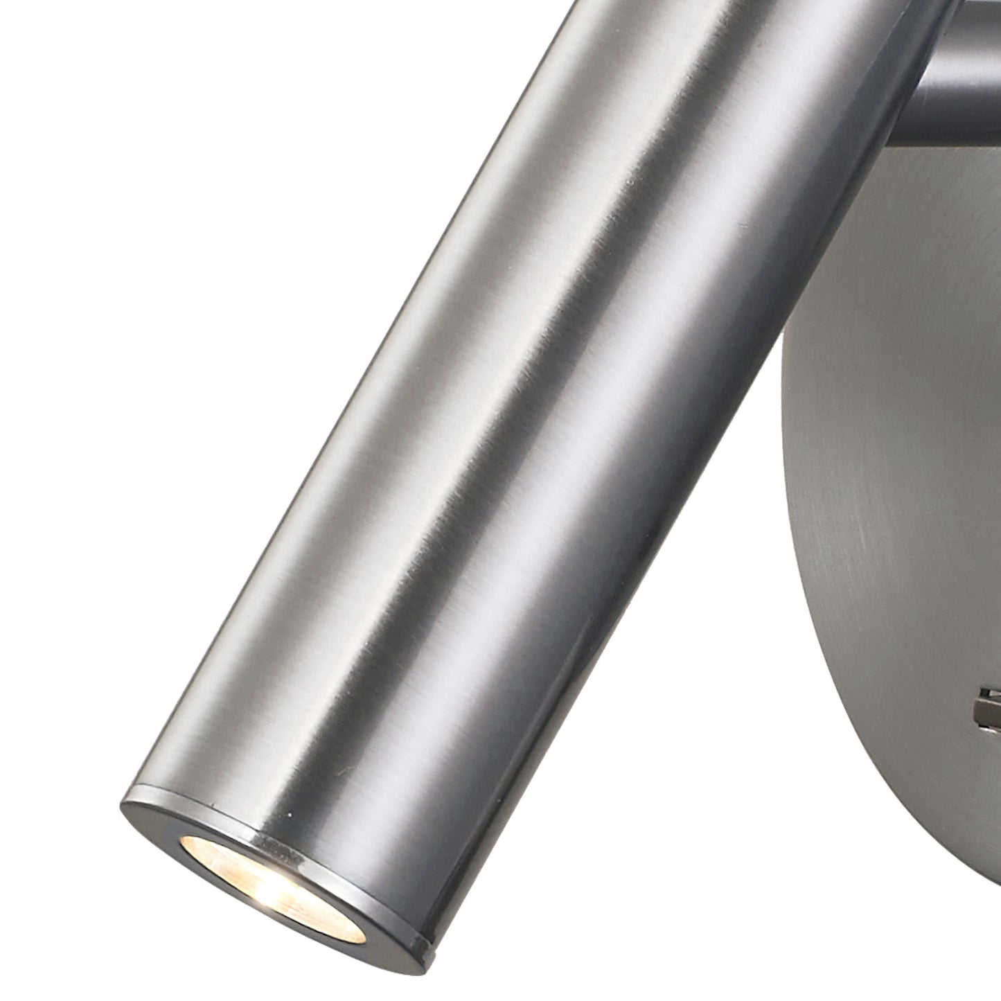Prea Wall/Reading Light, 3W LED, 3000K, 210lm, Switched, Satin Nickel, 3yrs Warranty by Mantra
