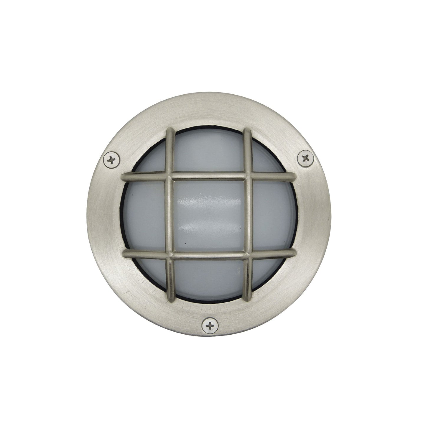 Compact Mini Circular Bulkhead (Satin Nickel)