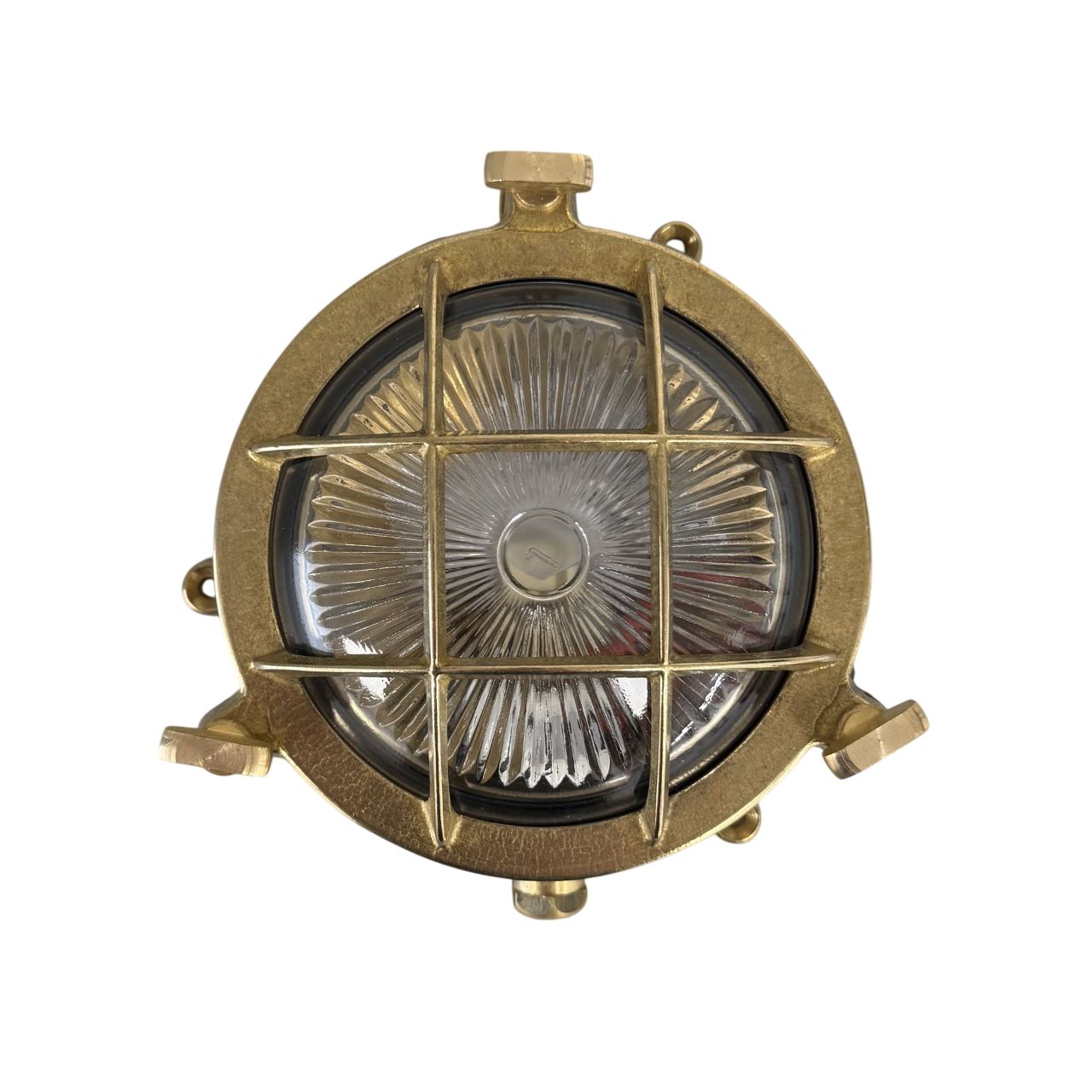 Mini Porthole Bulkhead (Raw Brass)