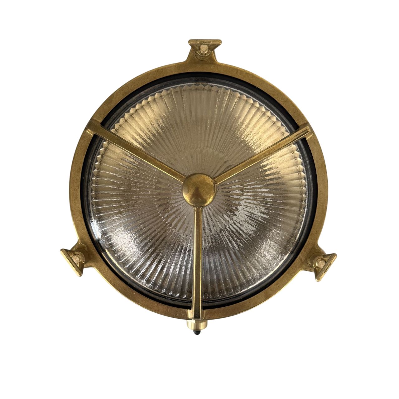 Trident Porthole Bulkhead (Raw Brass)