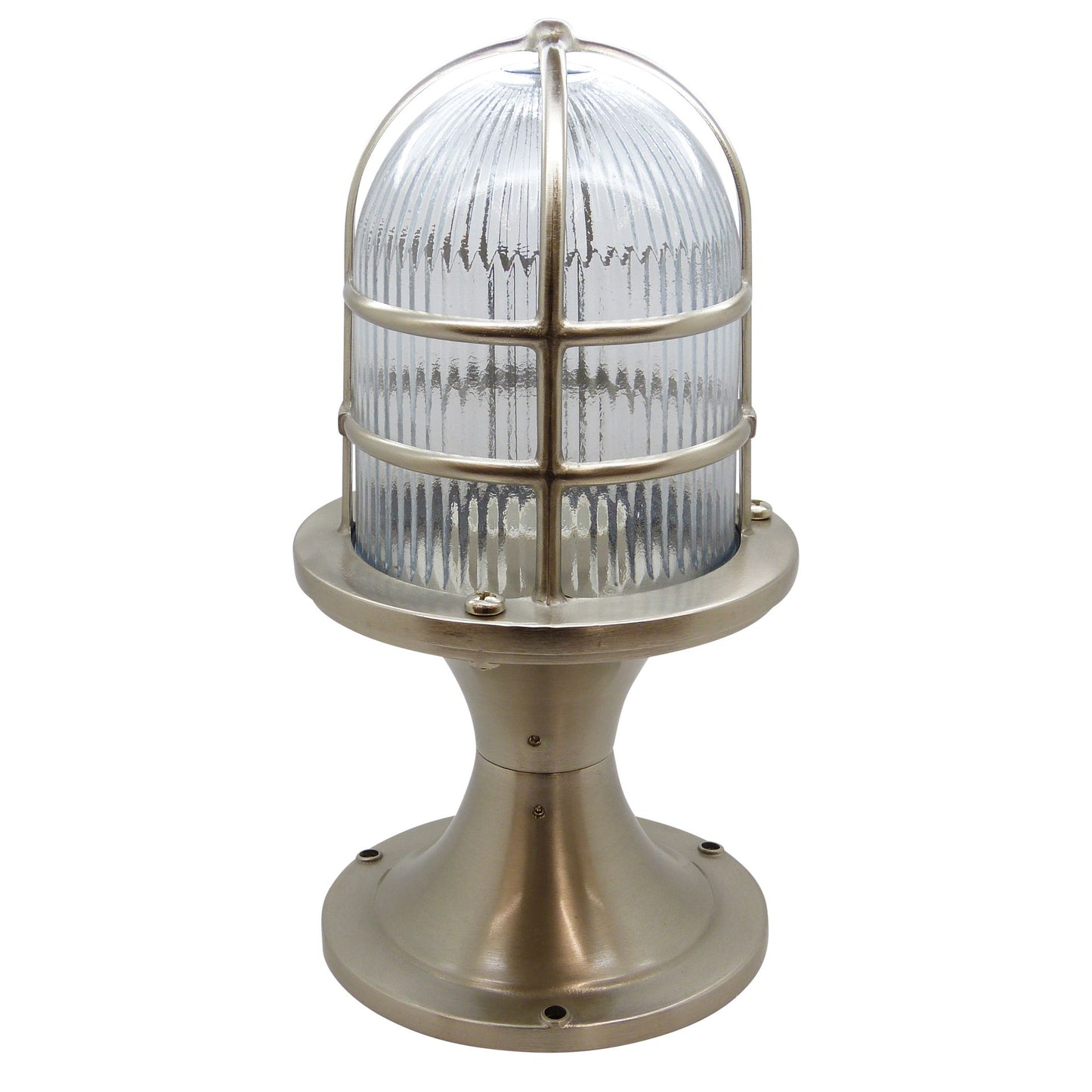 Large Post Light (Satin Nickel)