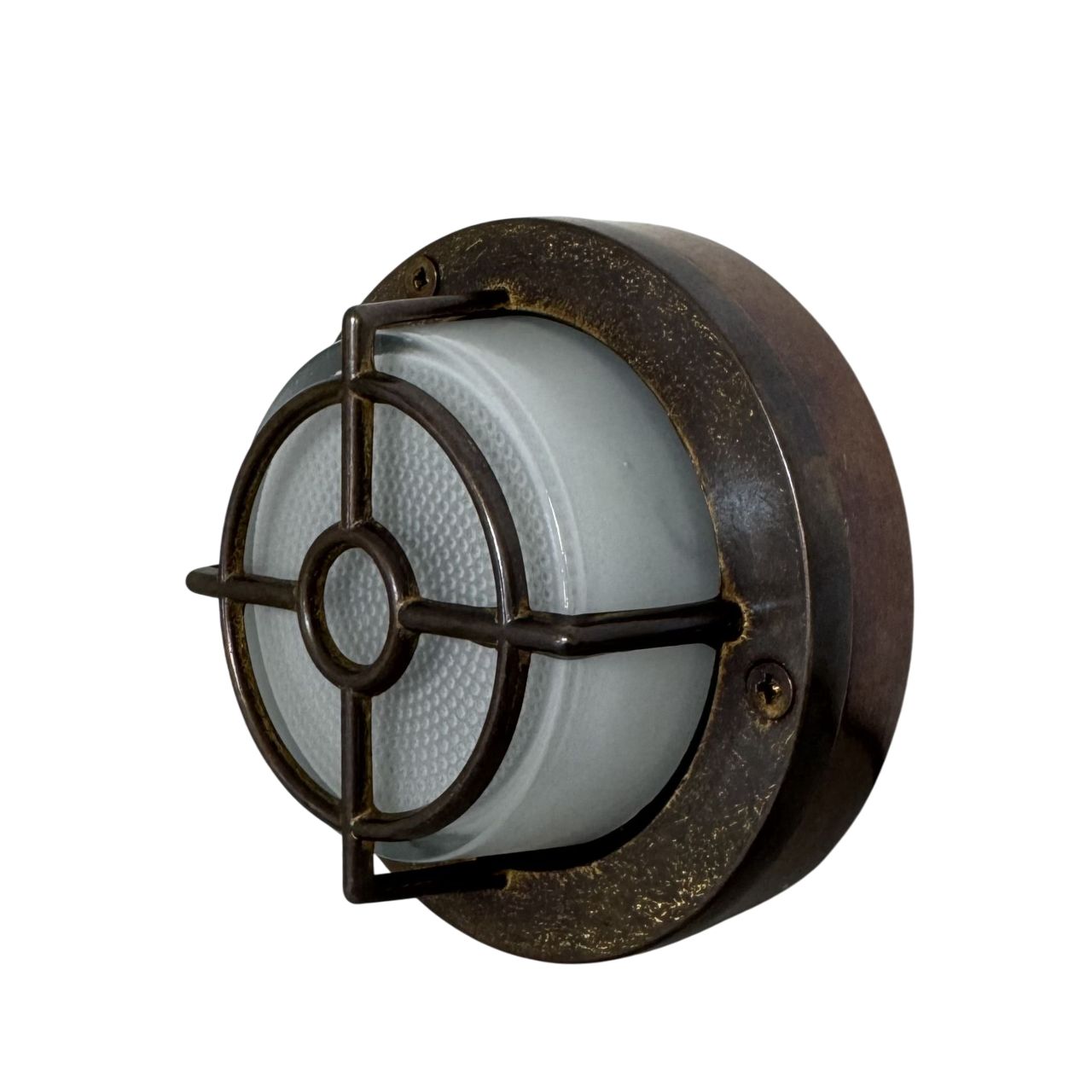 Compact Mini Walkway Light (Antique Brass)