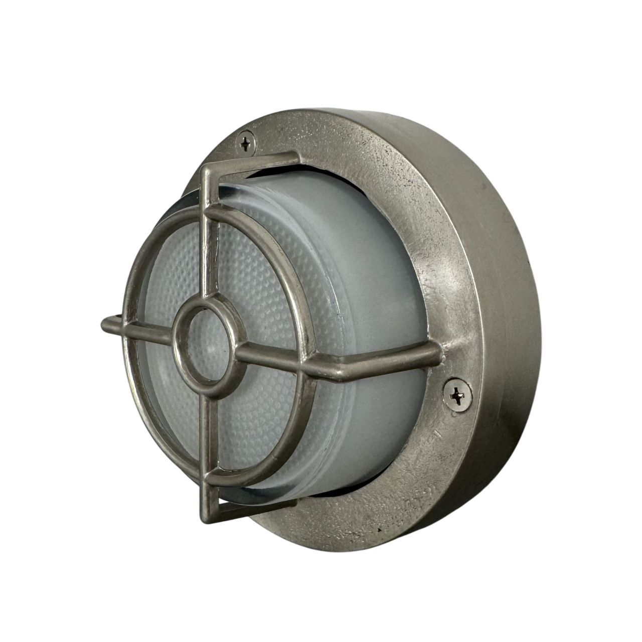Compact Mini Walkway Light (Satin Nickel)