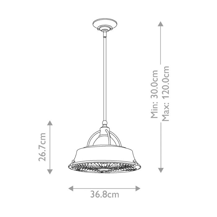 Cody 2 Light Pendant in Mystic Copper - Mystic Copper