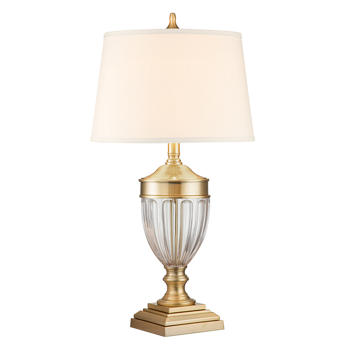 Dennison 1 Light Table Lamp – Brushed Brass
