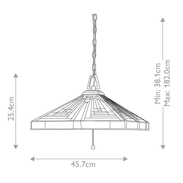 Stephen 3 Light Pendant - Vintage Bronze